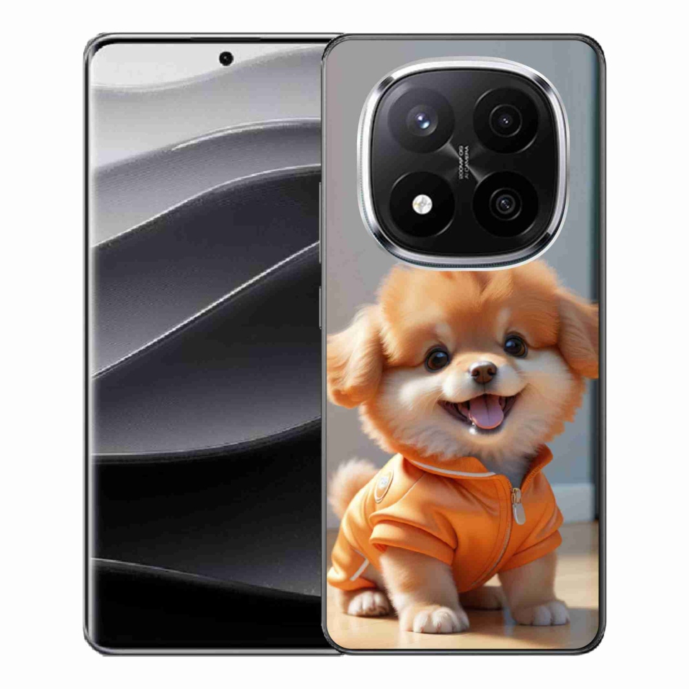 Gélový kryt mmCase na Xiaomi Remdi Note 14 Pro+ 5G - roztomilý pomeranian v mikine