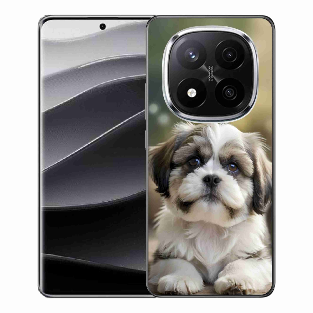 Gélový kryt mmCase na Xiaomi Remdi Note 14 Pro+ 5G - roztomilý shih-tzu