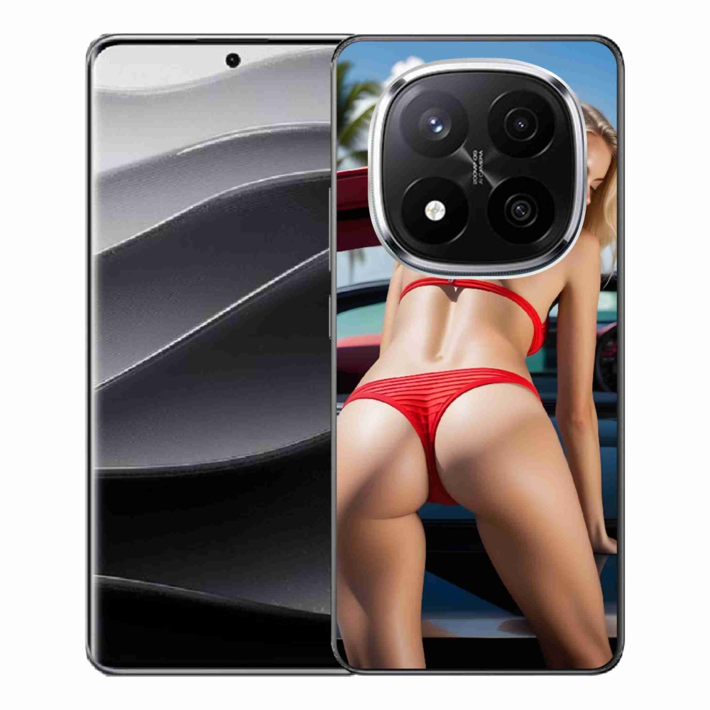 Gélový kryt mmCase na Xiaomi Remdi Note 14 Pro+ 5G - sexy žena 2