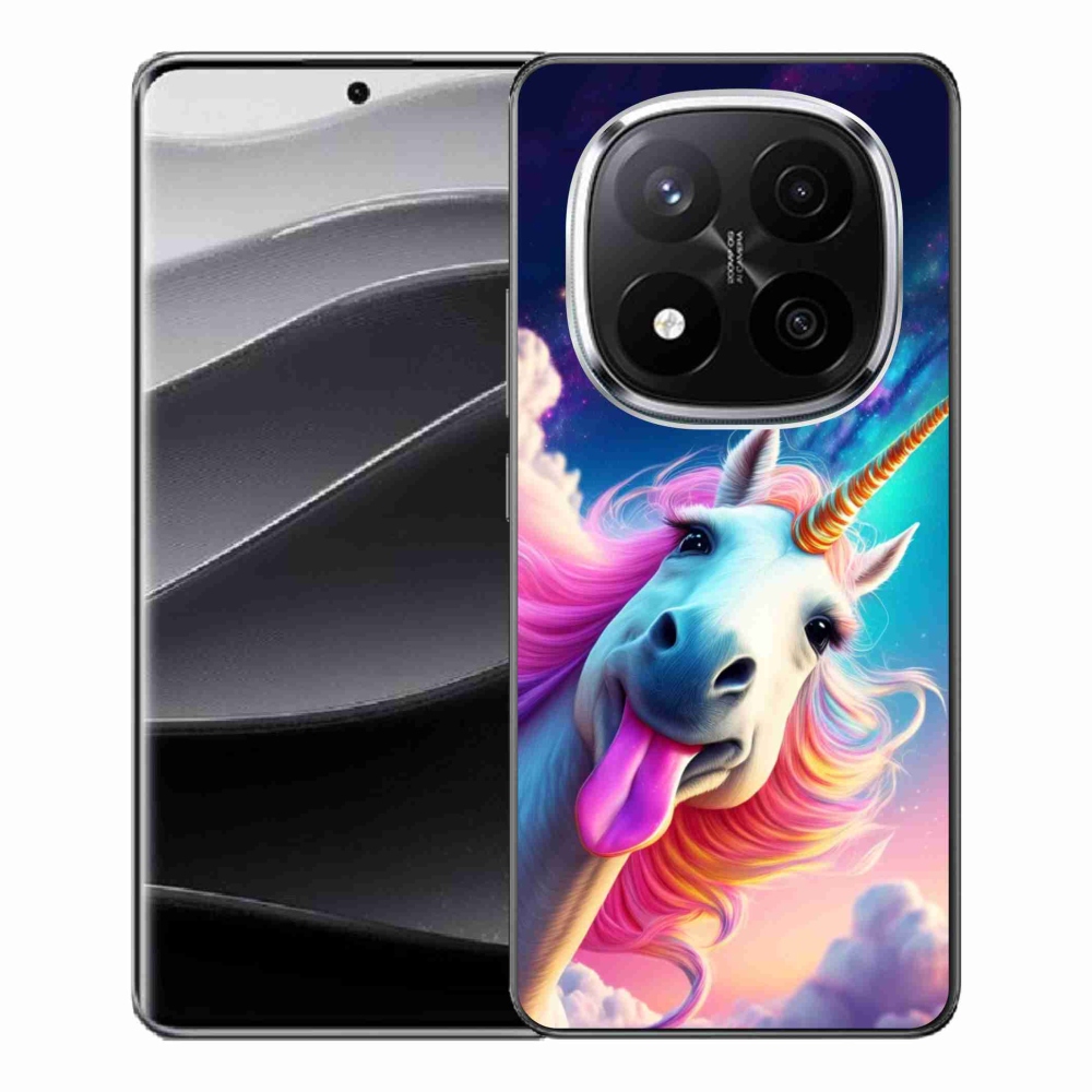Gélový kryt mmCase na Xiaomi Remdi Note 14 Pro+ 5G - šialený jednorožec