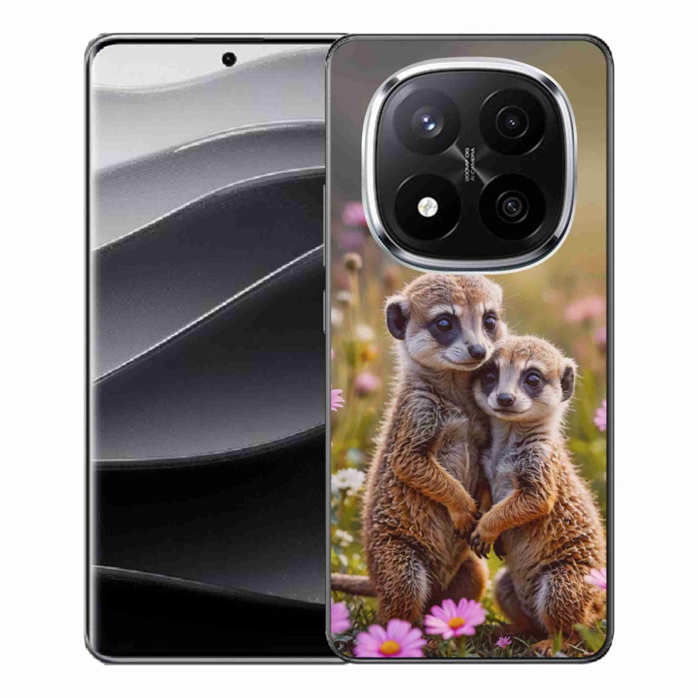 Gélový kryt mmCase na Xiaomi Remdi Note 14 Pro+ 5G - surikatí duo