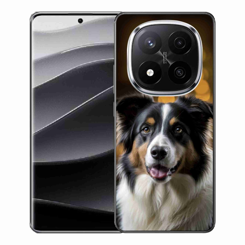 Gélový kryt mmCase na Xiaomi Remdi Note 14 Pro+ 5G - usmievavý austrálsky ovčiak