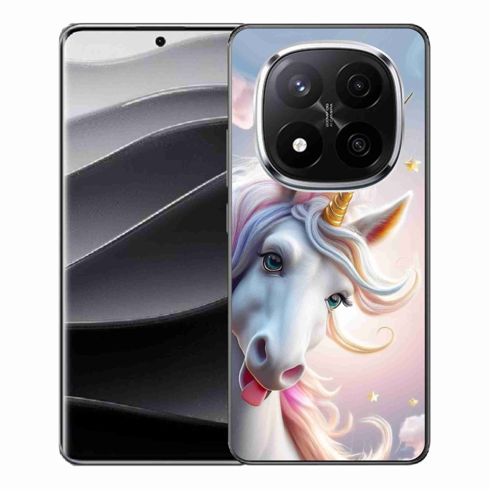 Gélový kryt mmCase na Xiaomi Remdi Note 14 Pro+ 5G - veselý jednorožec