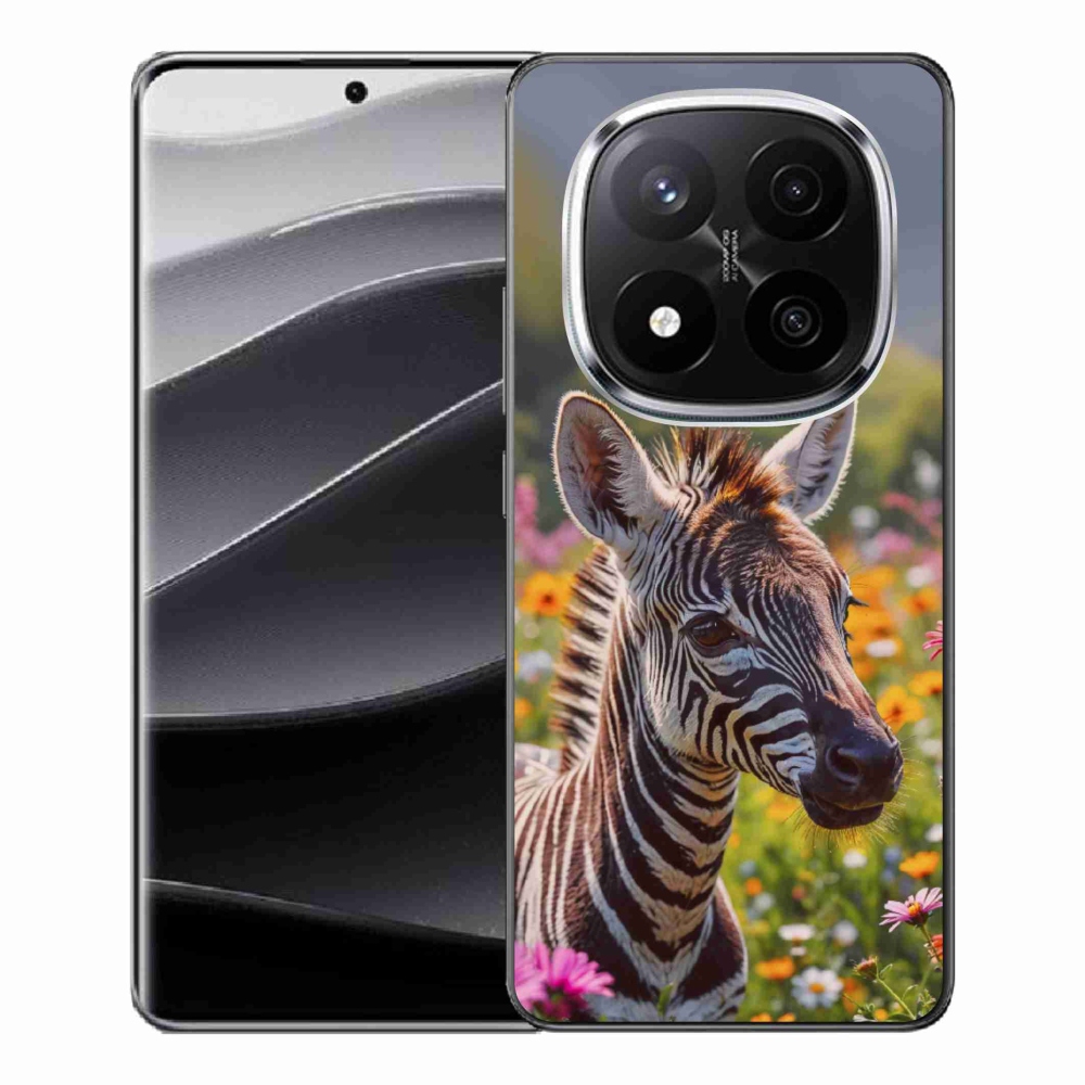 Gélový kryt mmCase na Xiaomi Remdi Note 14 Pro+ 5G - zebra na lúke