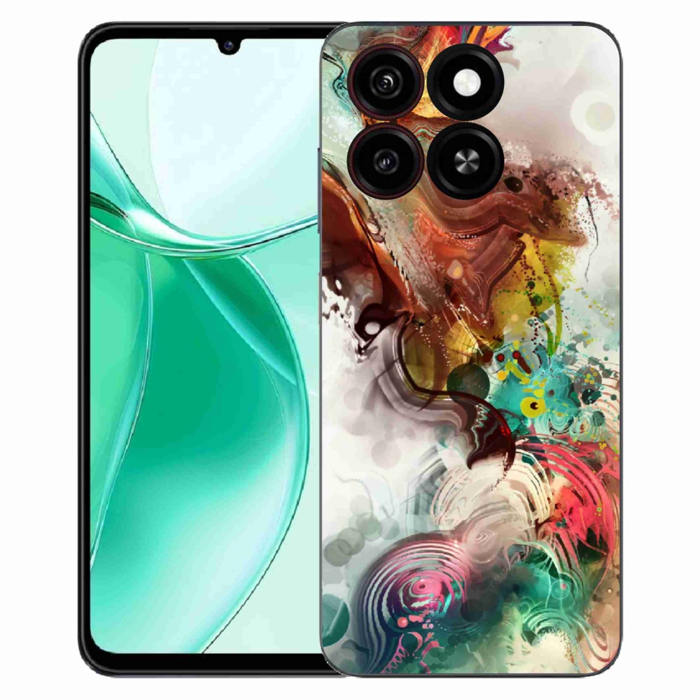 Gélový kryt mmCase na ZTE Blade A35 - abstrakt 1
