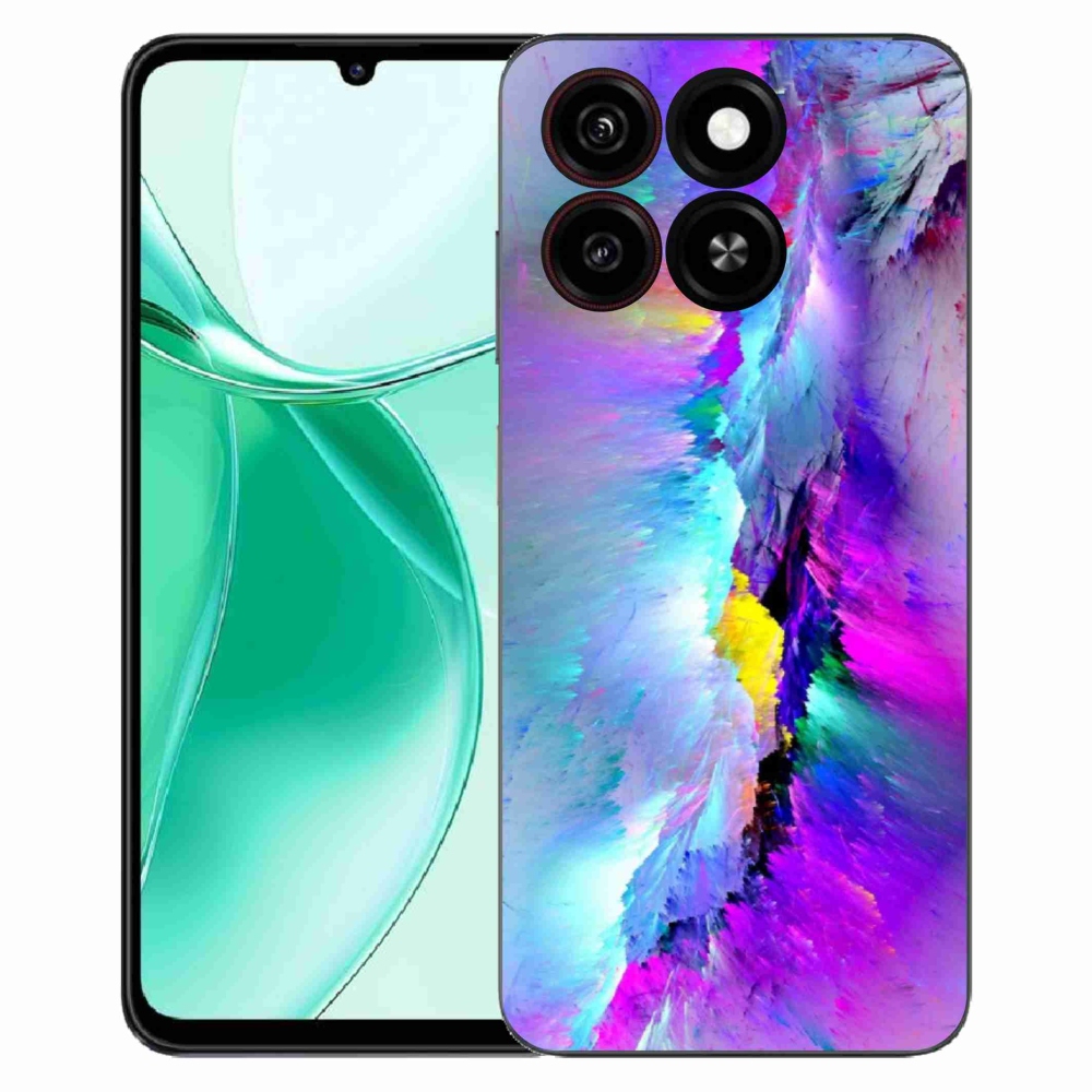 Gélový kryt mmCase na ZTE Blade A35 - abstrakt