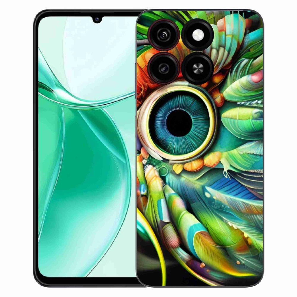 Gélový kryt mmCase na ZTE Blade A35 - abstraktný motív 18