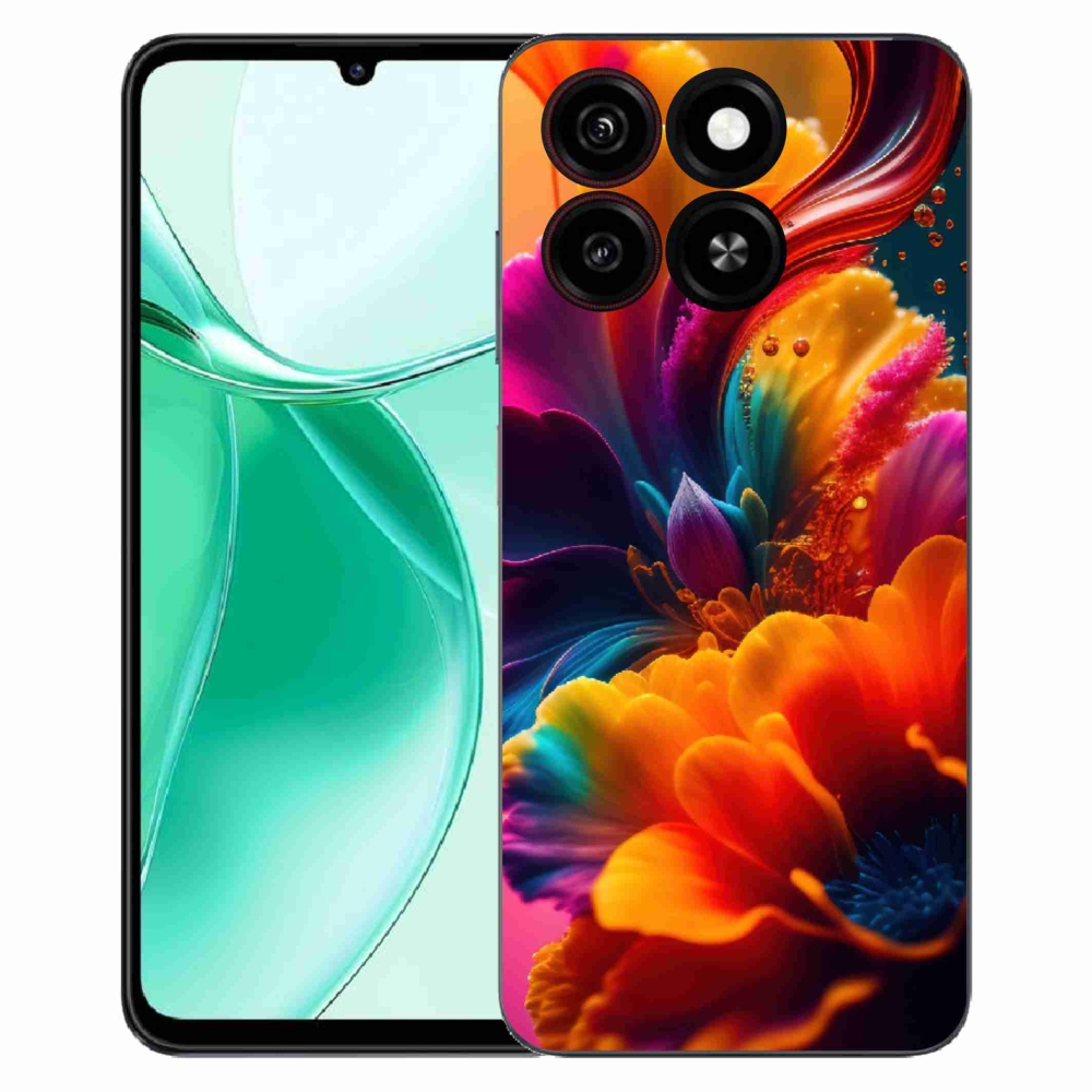 Gélový kryt mmCase na ZTE Blade A35 - abstraktný motív 2