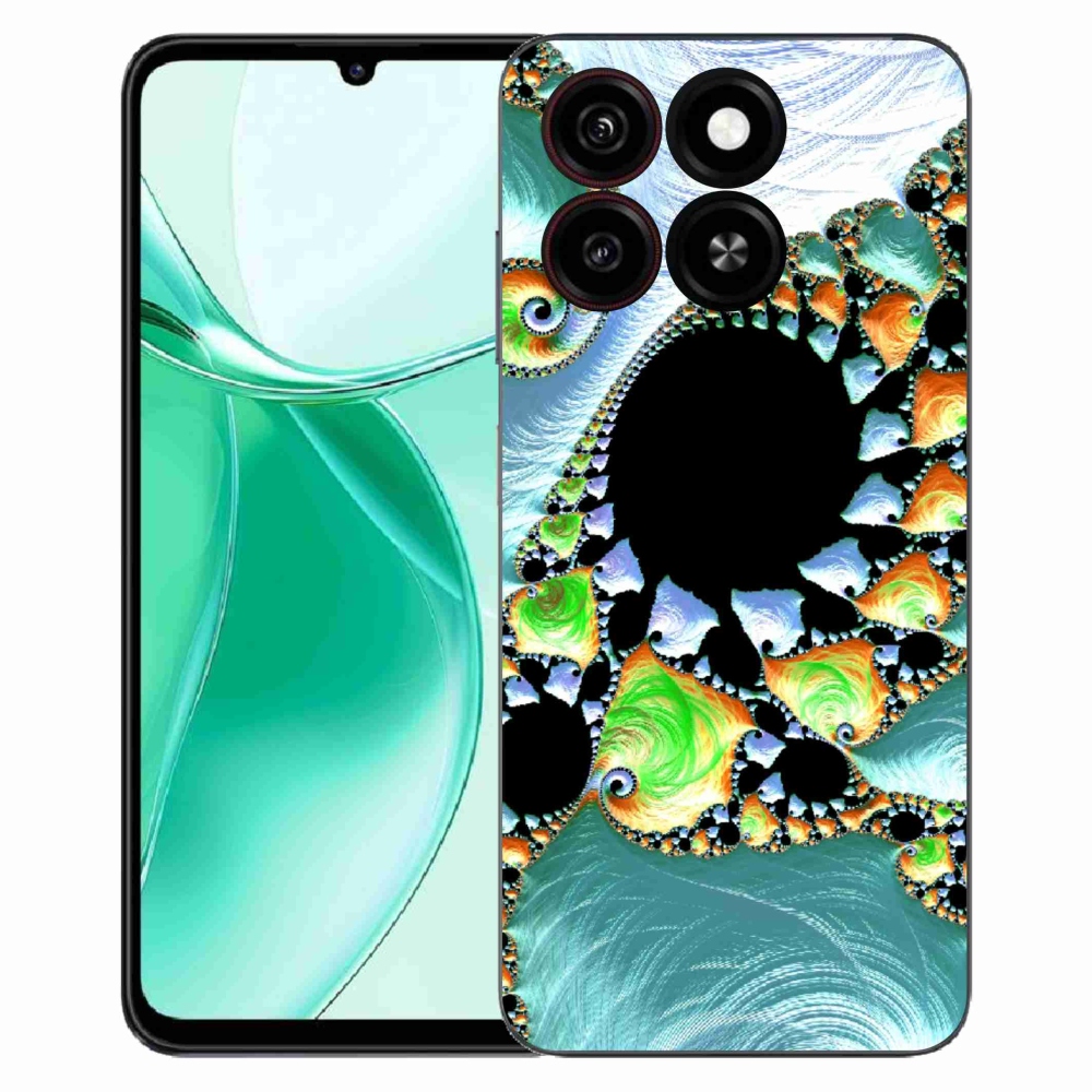 Gélový kryt mmCase na ZTE Blade A35 - abstraktný motív 21