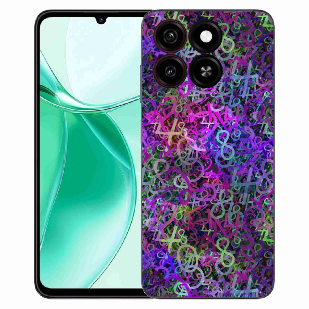 Gélový kryt mmCase na ZTE Blade A35 - abstraktný motív 25