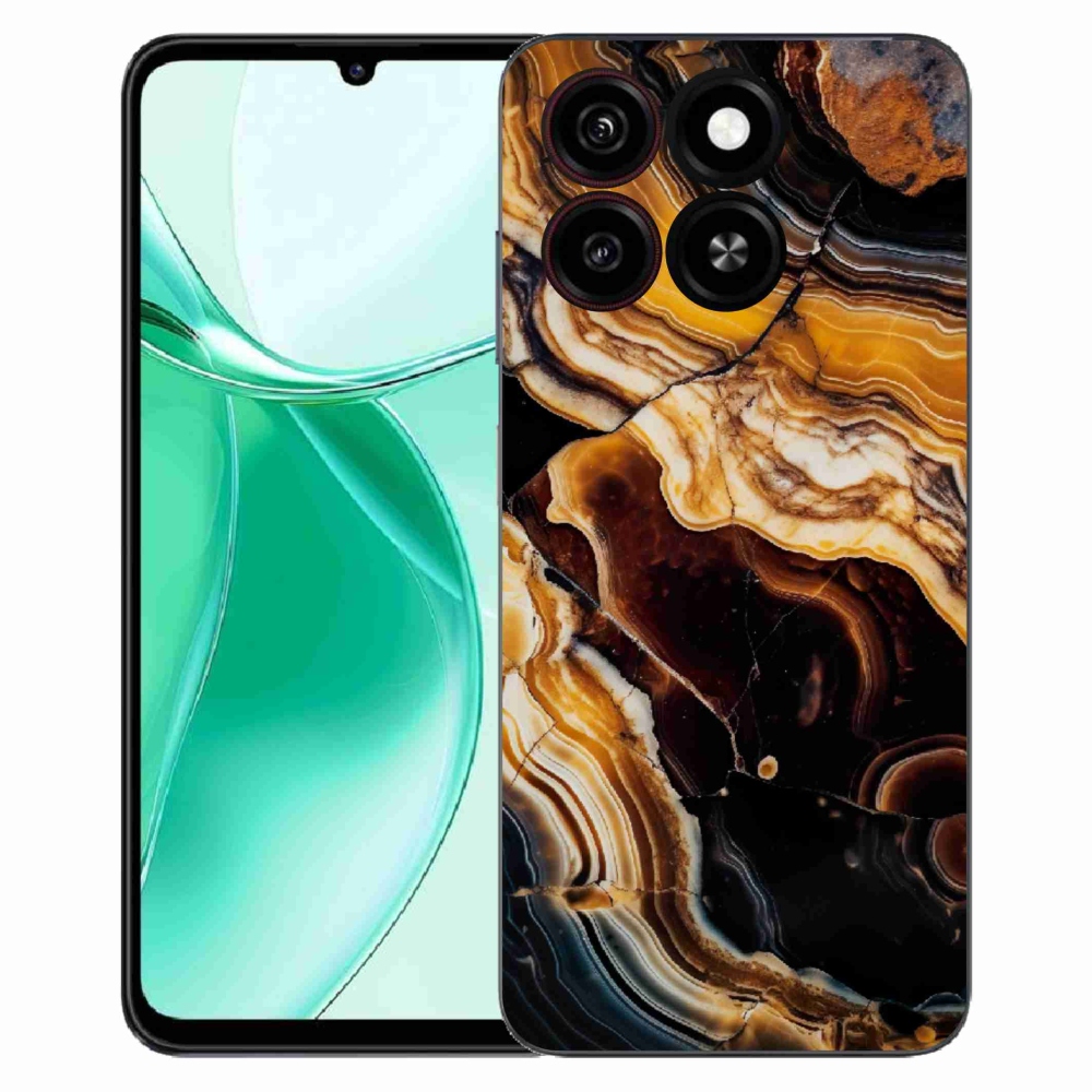 Gélový kryt mmCase na ZTE Blade A35 - abstraktný motív 26