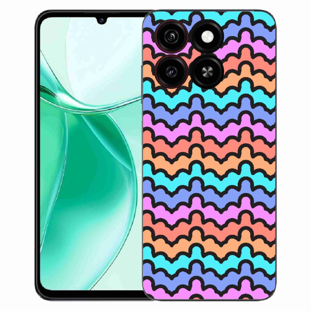 Gélový kryt mmCase na ZTE Blade A35 - abstraktný motív 30