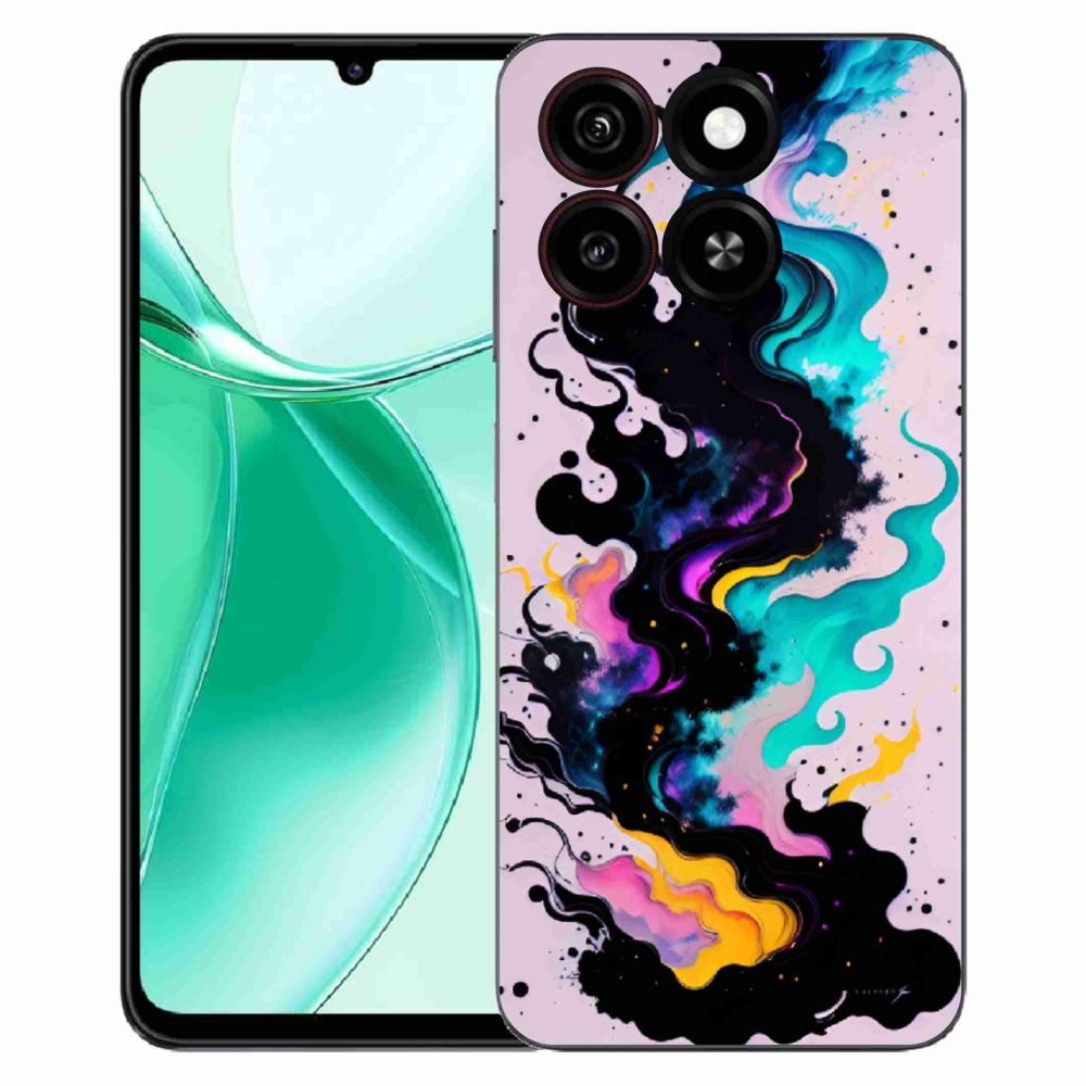 Gélový kryt mmCase na ZTE Blade A35 - abstraktný motív 4