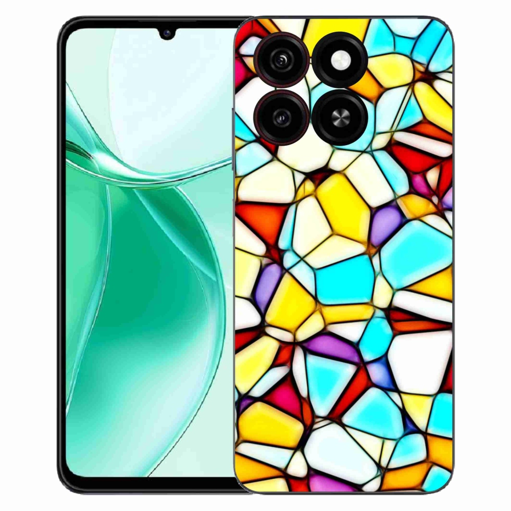Gélový kryt mmCase na ZTE Blade A35 - abstraktný motív 40