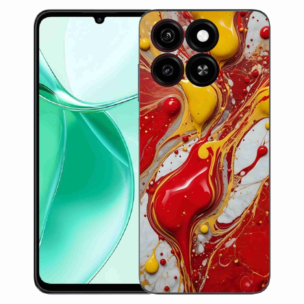 Gélový kryt mmCase na ZTE Blade A35 - abstraktný motív 42