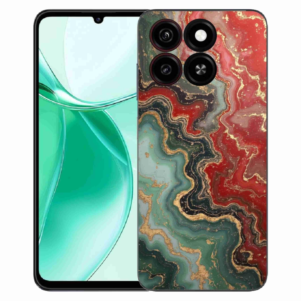 Gélový kryt mmCase na ZTE Blade A35 - abstraktný motív 55
