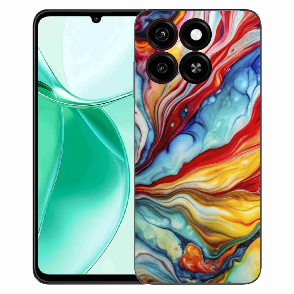 Gélový kryt mmCase na ZTE Blade A35 - abstraktný motív 58