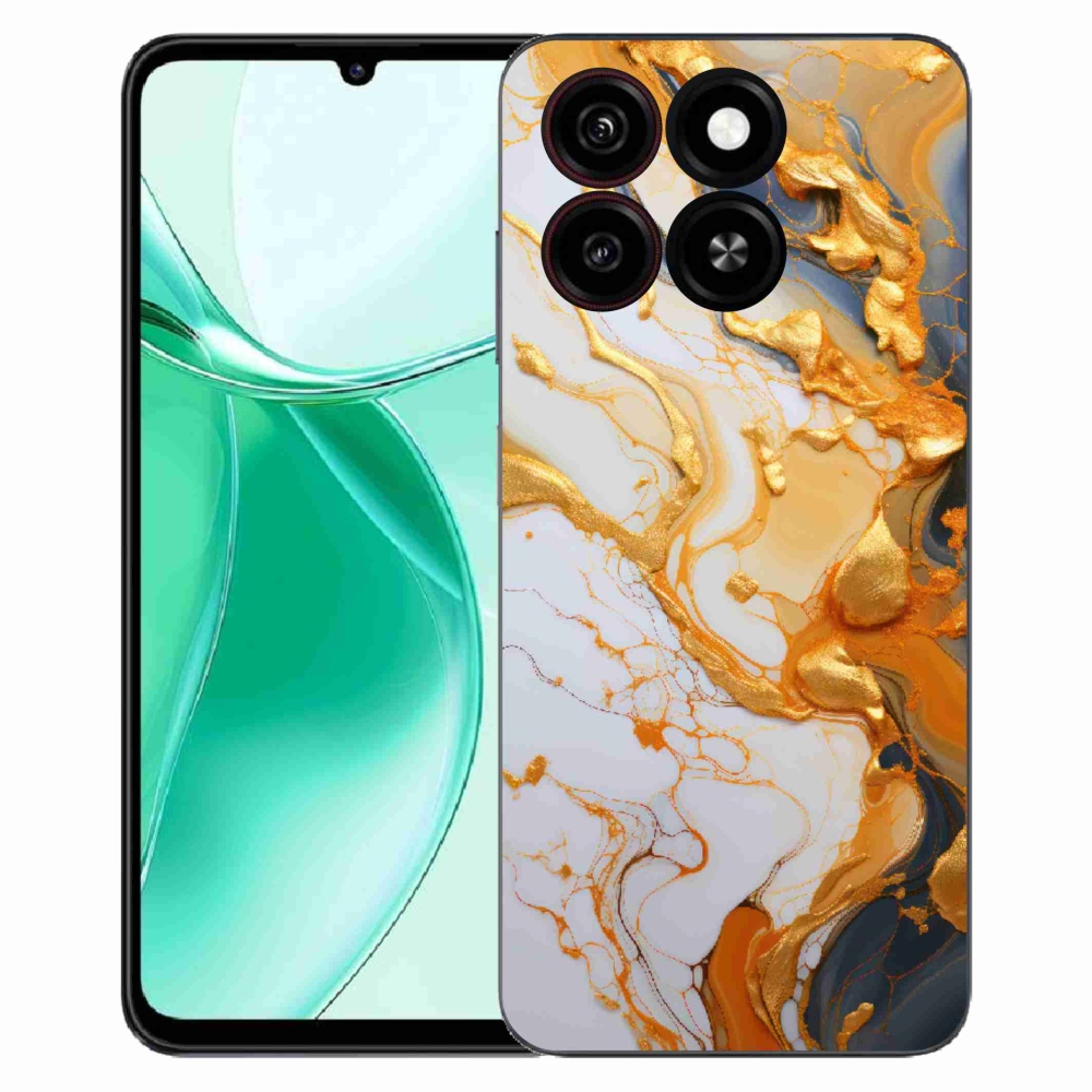 Gélový kryt mmCase na ZTE Blade A35 - abstraktný motív 6