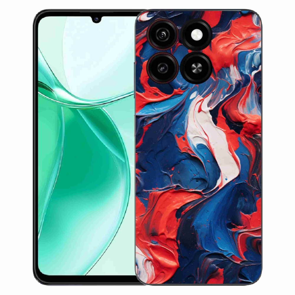 Gélový kryt mmCase na ZTE Blade A35 - abstraktný motív 7