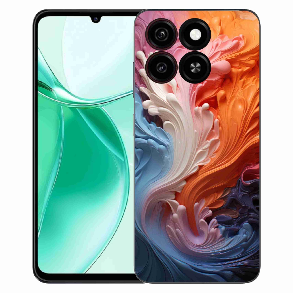 Gélový kryt mmCase na ZTE Blade A35 - abstraktný motív 8