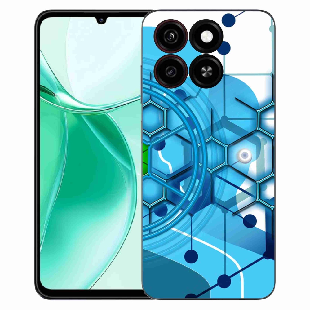 Gélový kryt mmCase na ZTE Blade A35 - abstraktný vzor 2