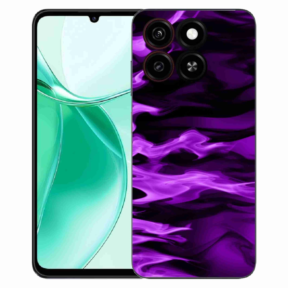 Gélový kryt mmCase na ZTE Blade A35 - abstraktný vzor 9