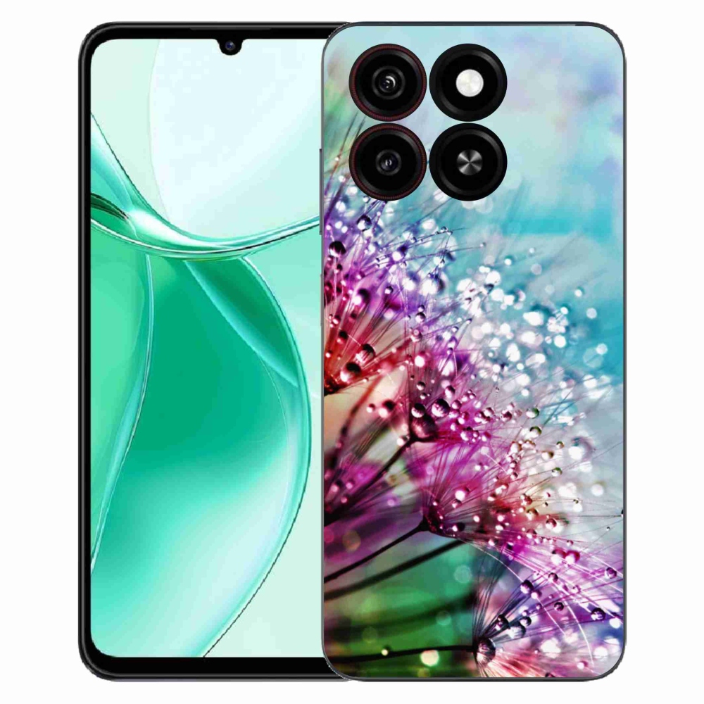 Gélový kryt mmCase na ZTE Blade A35 - farebné kvety