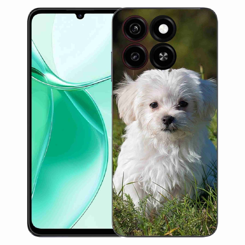 Gélový kryt mmCase na ZTE Blade A35 - bišónik
