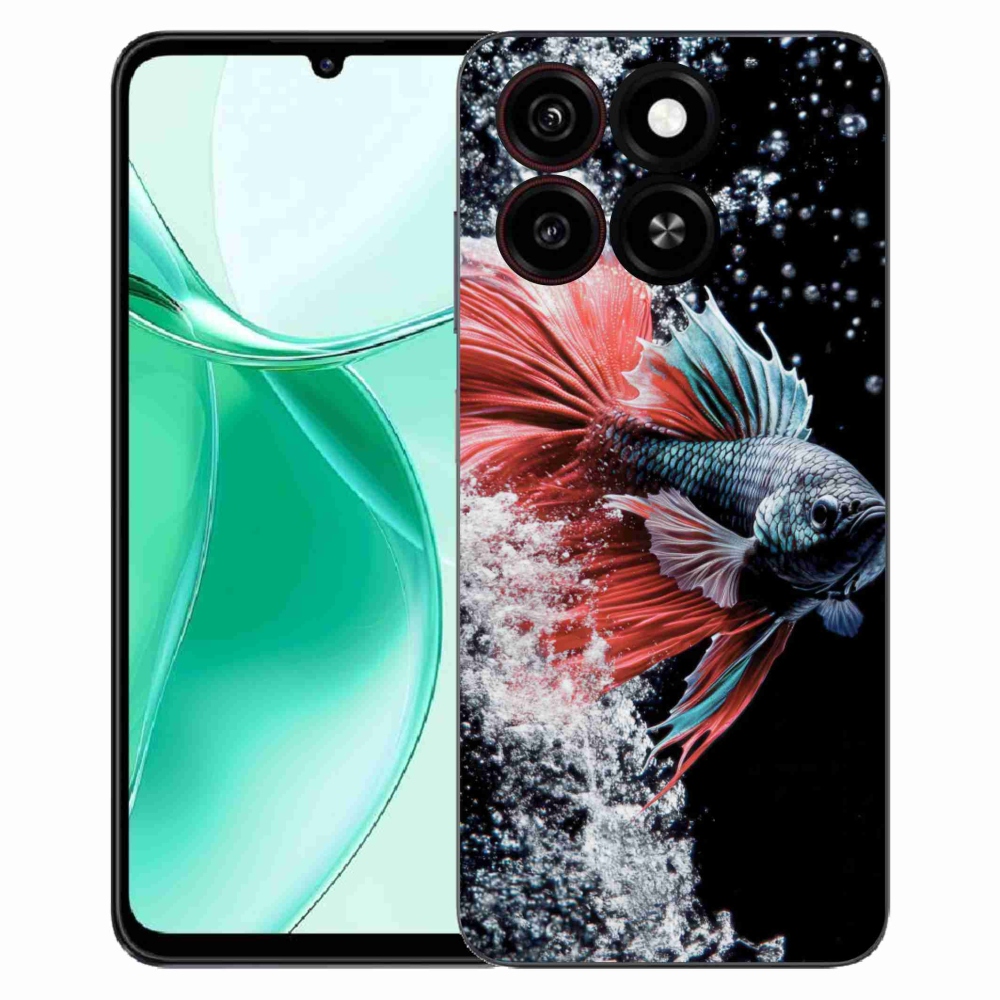 Gélový kryt mmCase na ZTE Blade A35 - bojovníčka pestrá