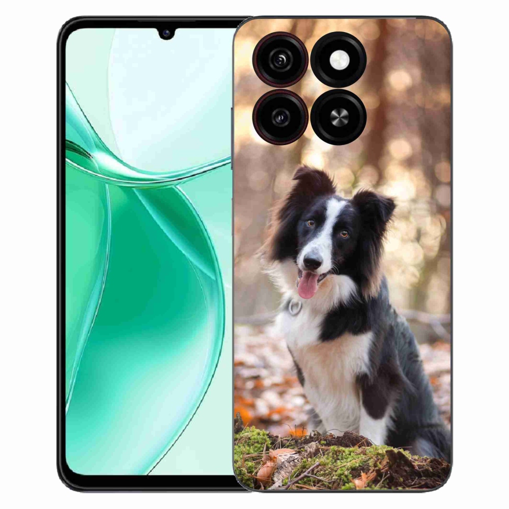 Gélový kryt mmCase na ZTE Blade A35 - border kólia 1