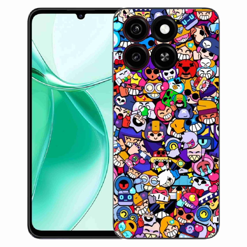 Gélový kryt mmCase na ZTE Blade A35 - brawl stars 2