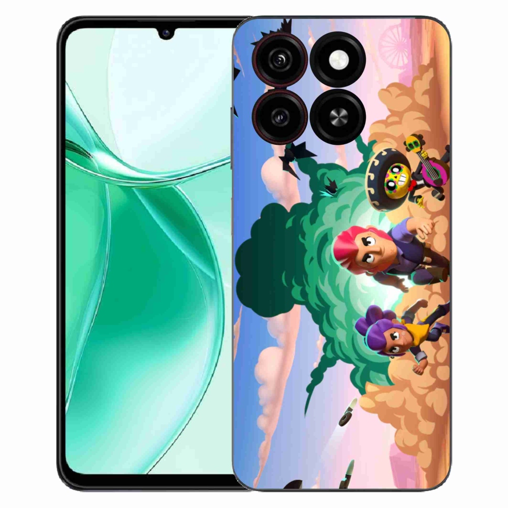 Gélový kryt mmCase na ZTE Blade A35 - brawl stars