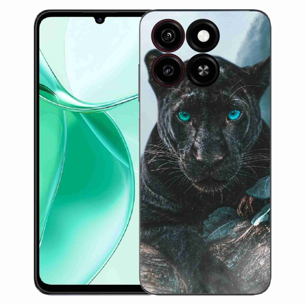 Gélový kryt mmCase na ZTE Blade A35 - čierny panter