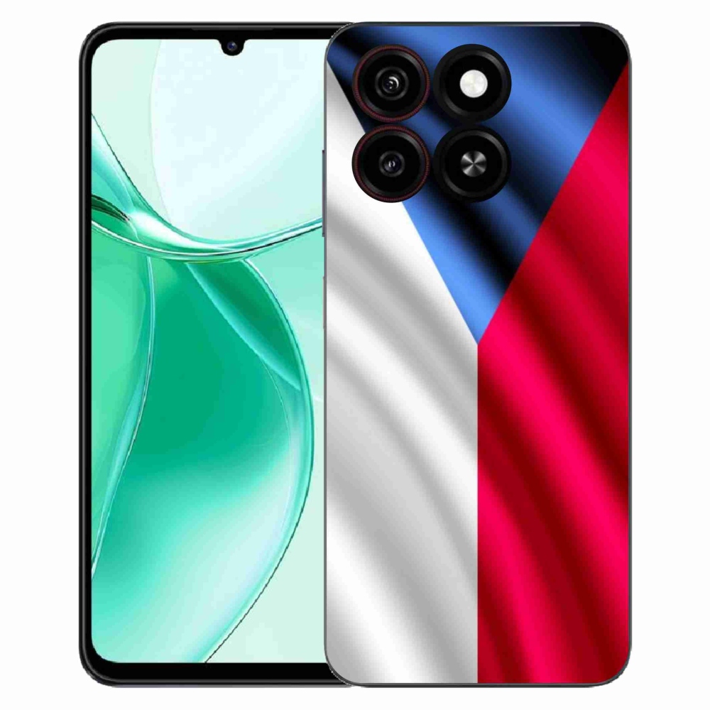 Gélový kryt mmCase na ZTE Blade A35 - slovenská vlajka