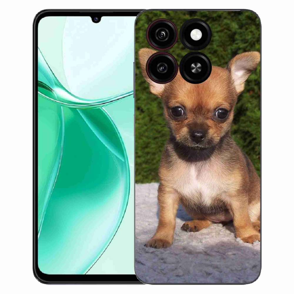 Gélový kryt mmCase na ZTE Blade A35 - čivava 3