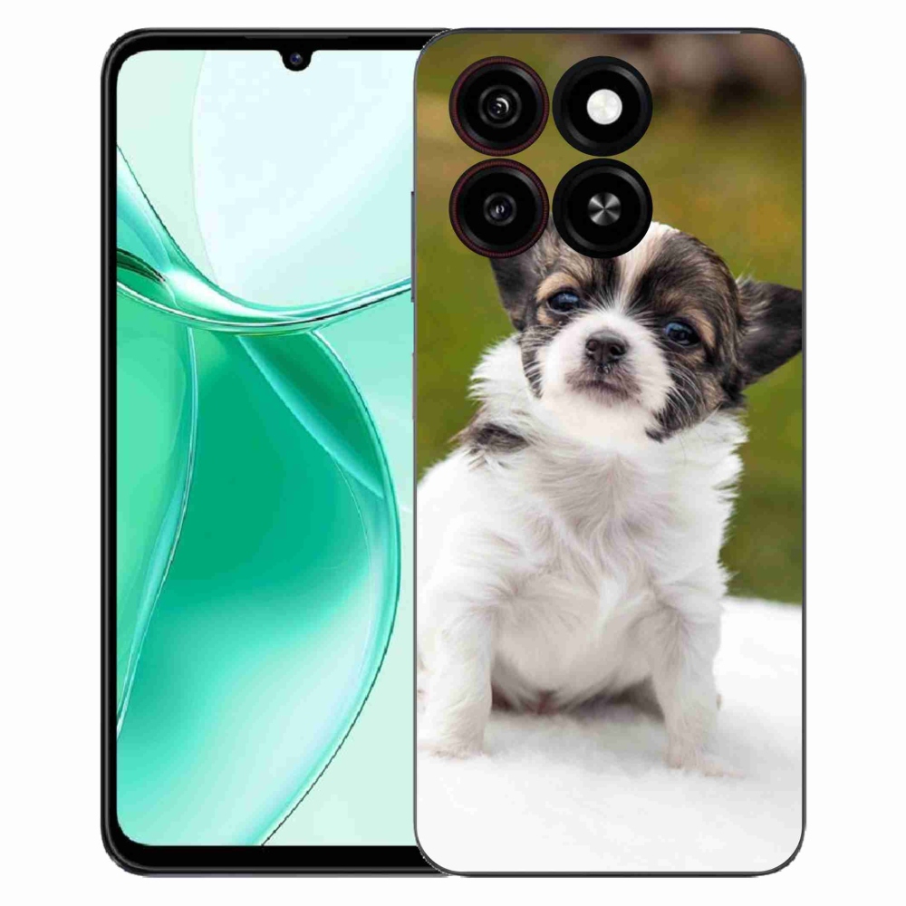 Gélový kryt mmCase na ZTE Blade A35 - čivava 4