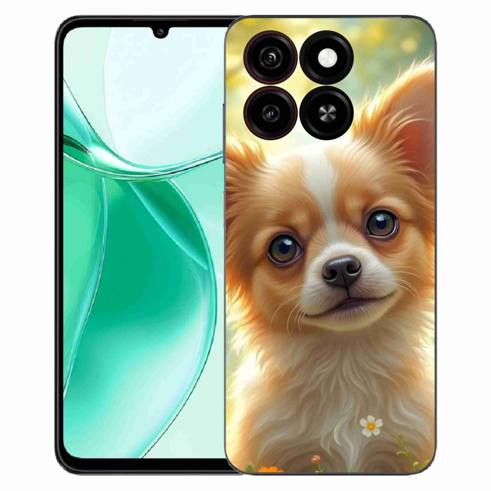 Gélový kryt mmCase na ZTE Blade A35 - čivava 5