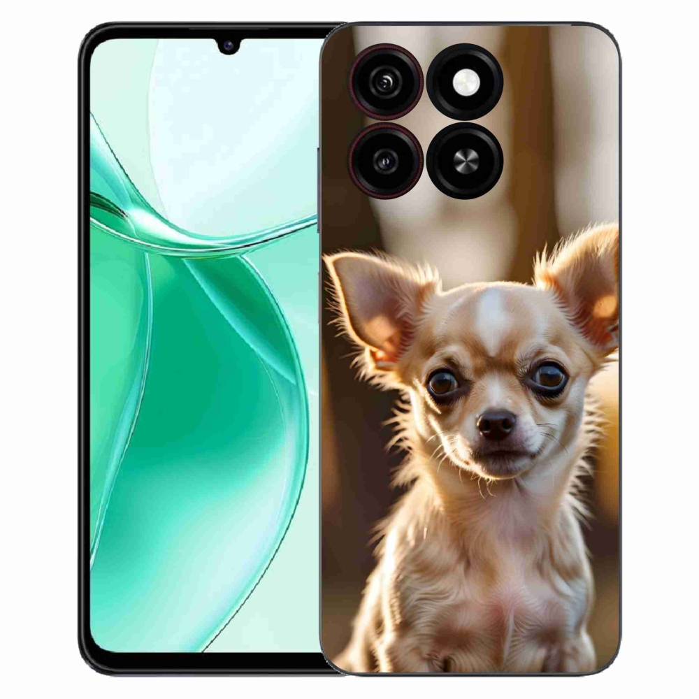 Gélový kryt mmCase na ZTE Blade A35 - čivava 6
