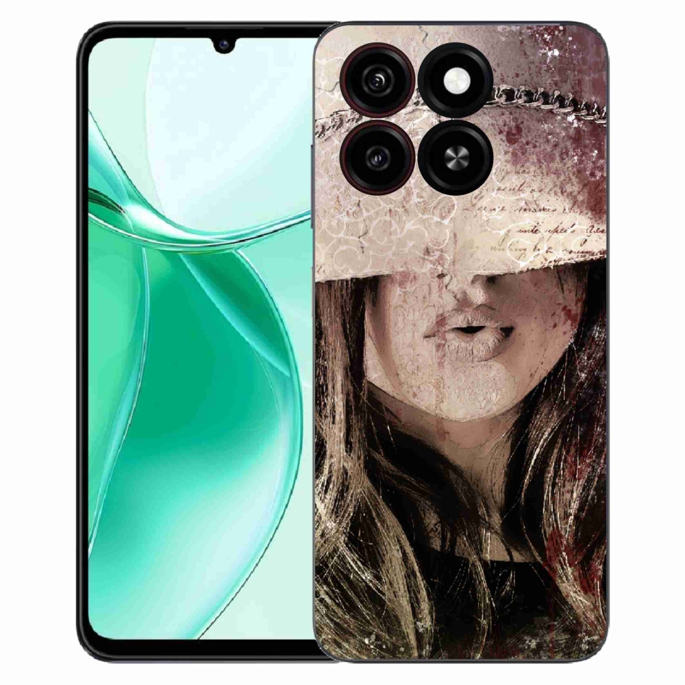 Gélový kryt mmCase na ZTE Blade A35 - dievča