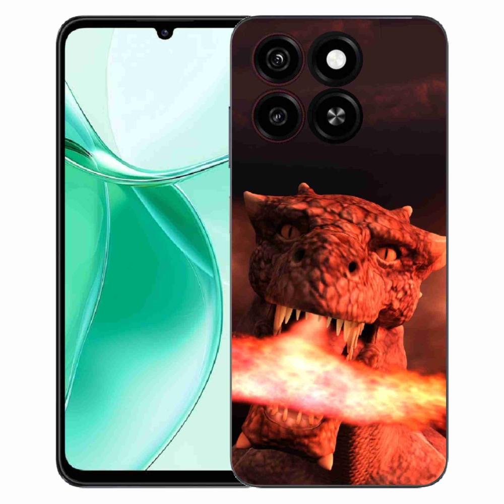 Gélový kryt mmCase na ZTE Blade A35 - drak
