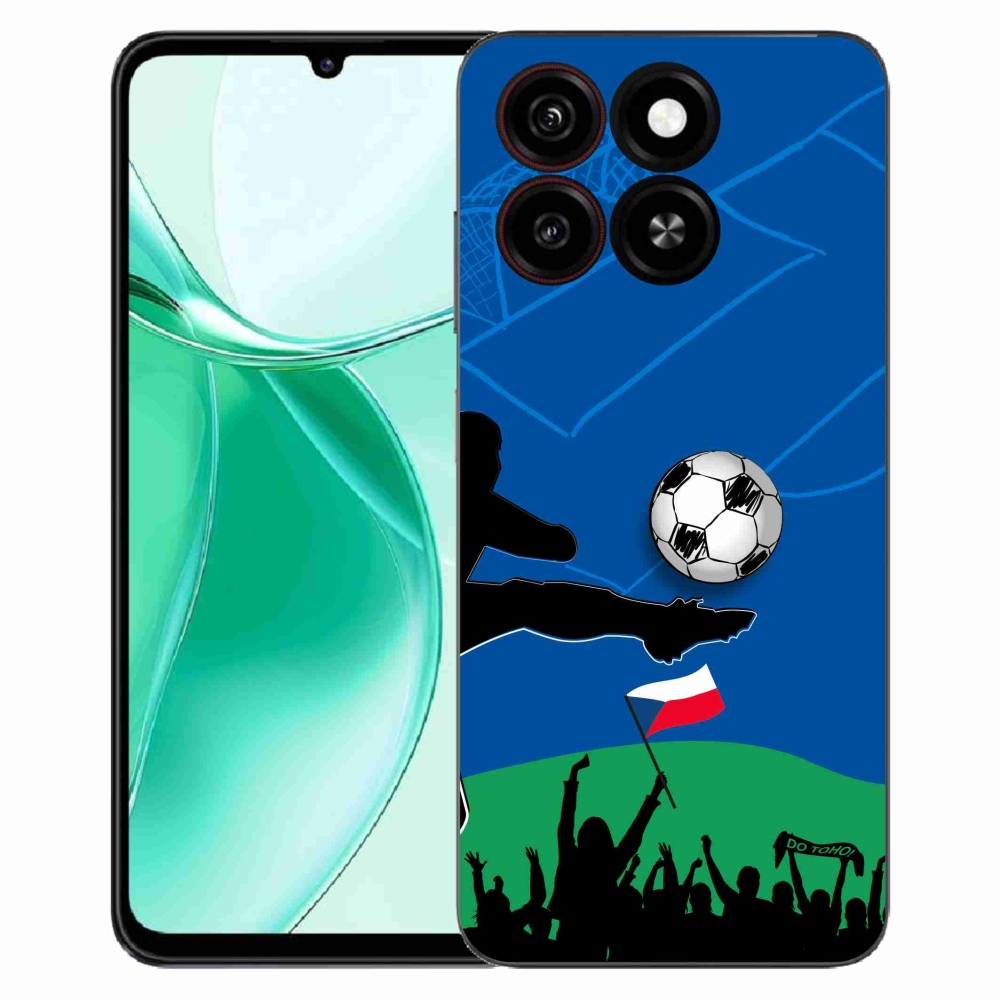 Gélový kryt mmCase na ZTE Blade A35 - fanúšikovia futbalu
