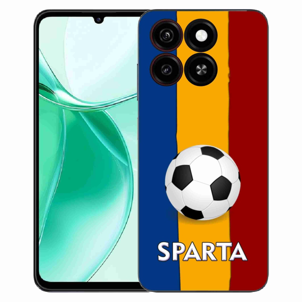 Gélový kryt mmCase na ZTE Blade A35 - futbal 1