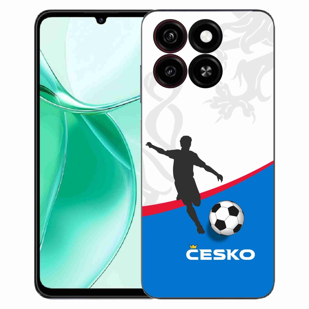 Gélový kryt mmCase na ZTE Blade A35 - futbal Česko 1