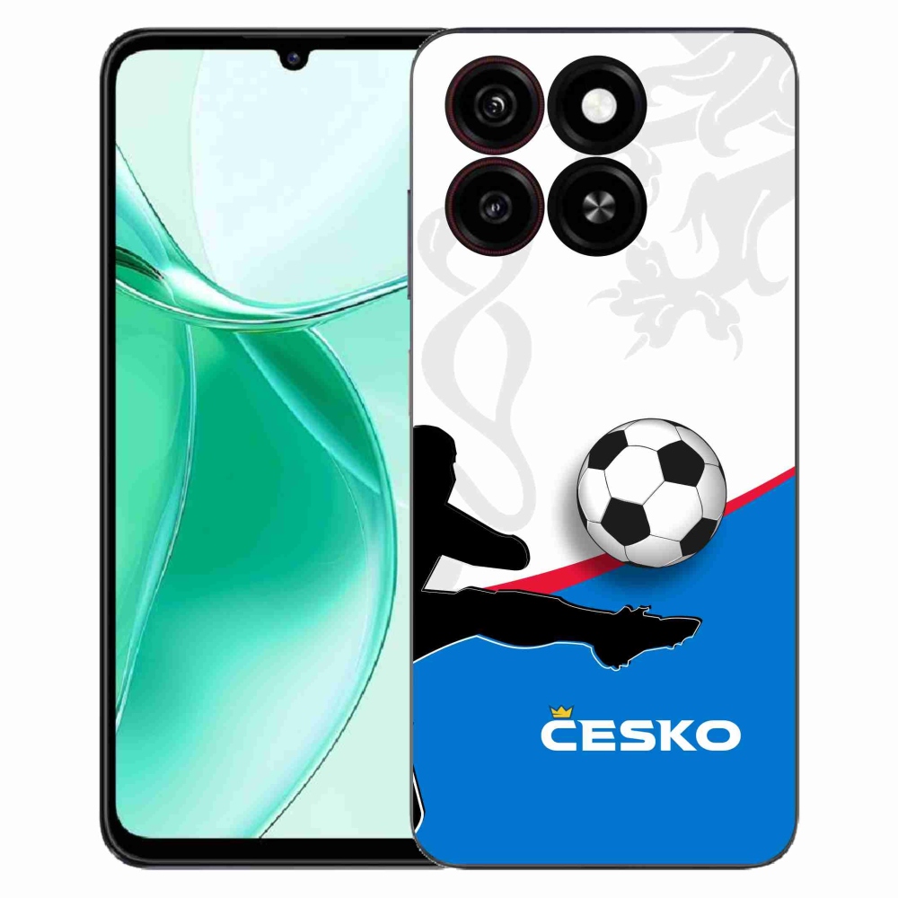 Gélový kryt mmCase na ZTE Blade A35 - futbal Česko 3
