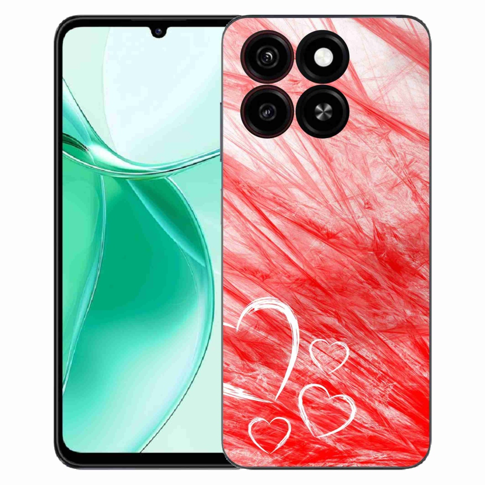 Gélový kryt mmCase na ZTE Blade A35 - heart