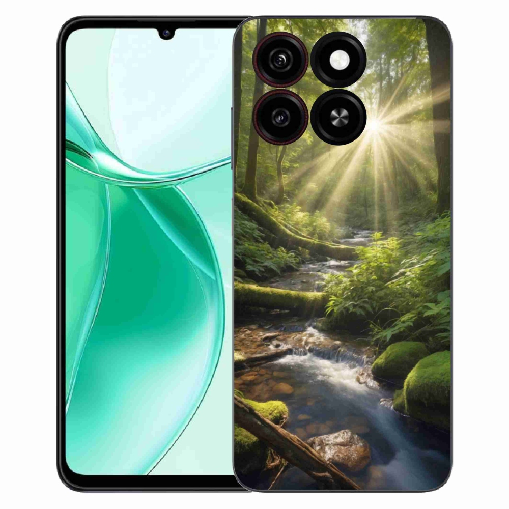 Gélový kryt mmCase na ZTE Blade A35 - hlbina lesa