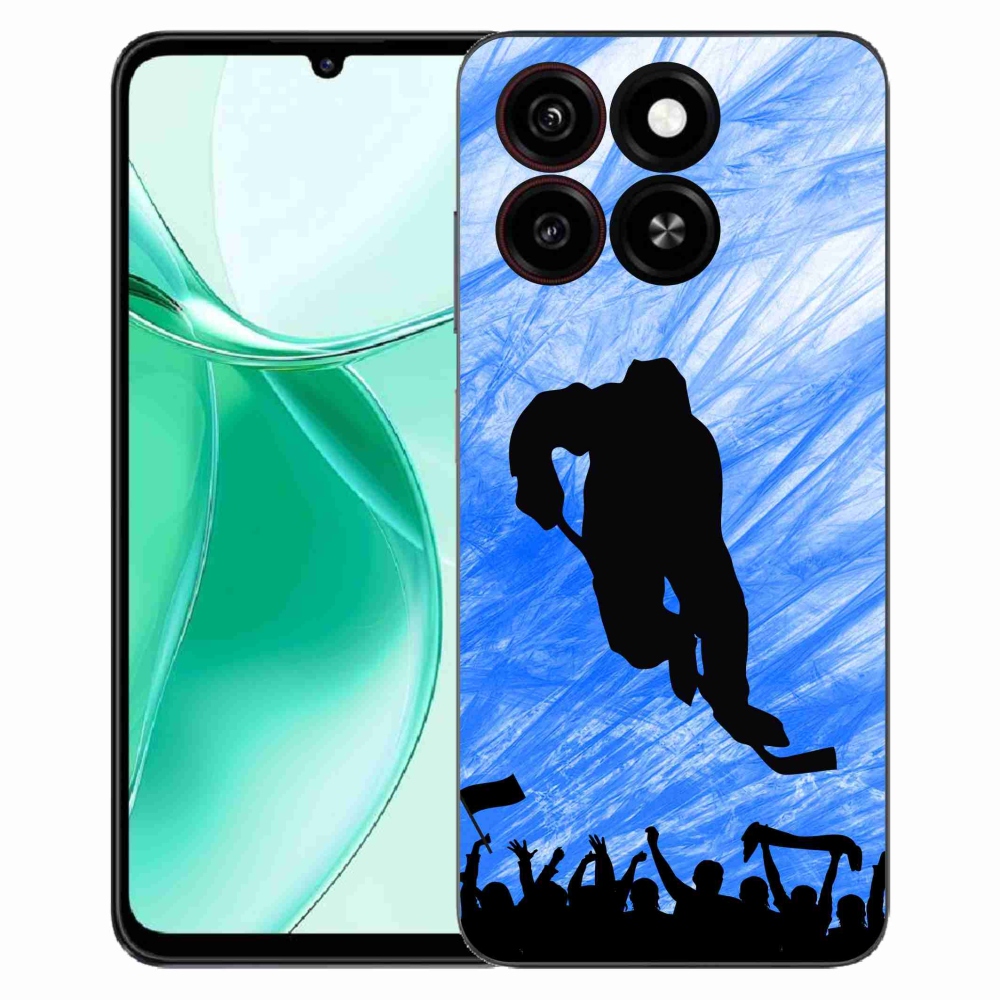 Gélový kryt mmCase na ZTE Blade A35 - hokejový hráč