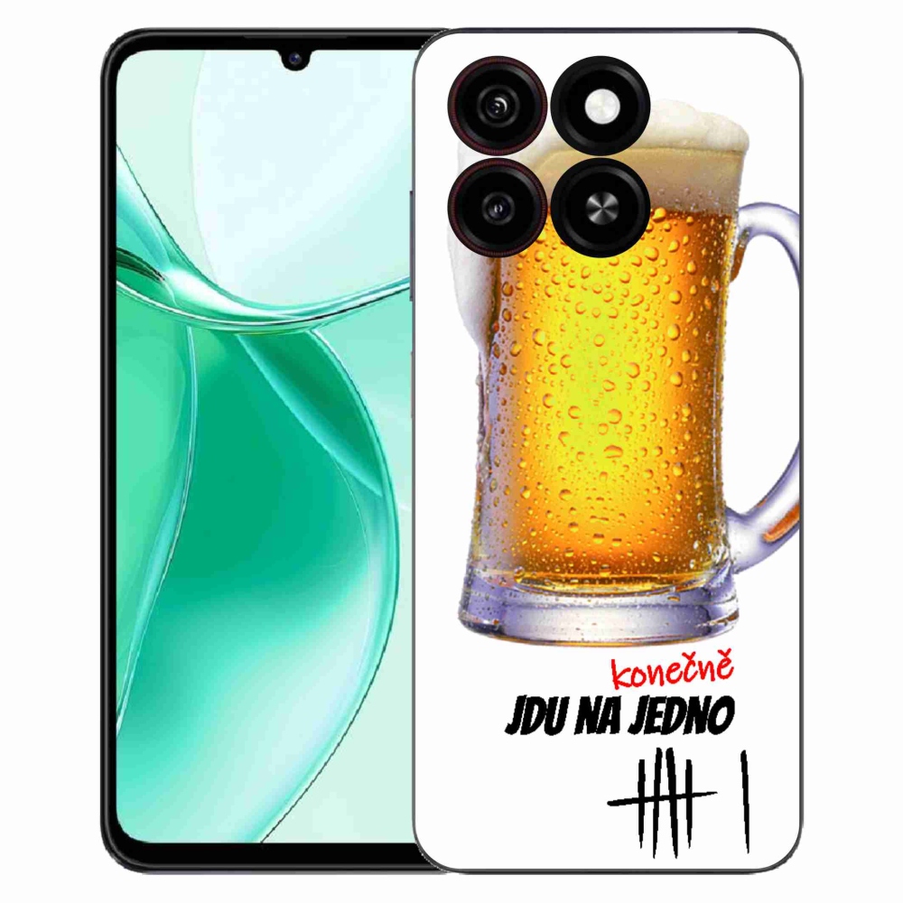 Gélový kryt mmCase na ZTE Blade A35 - idem na jedno