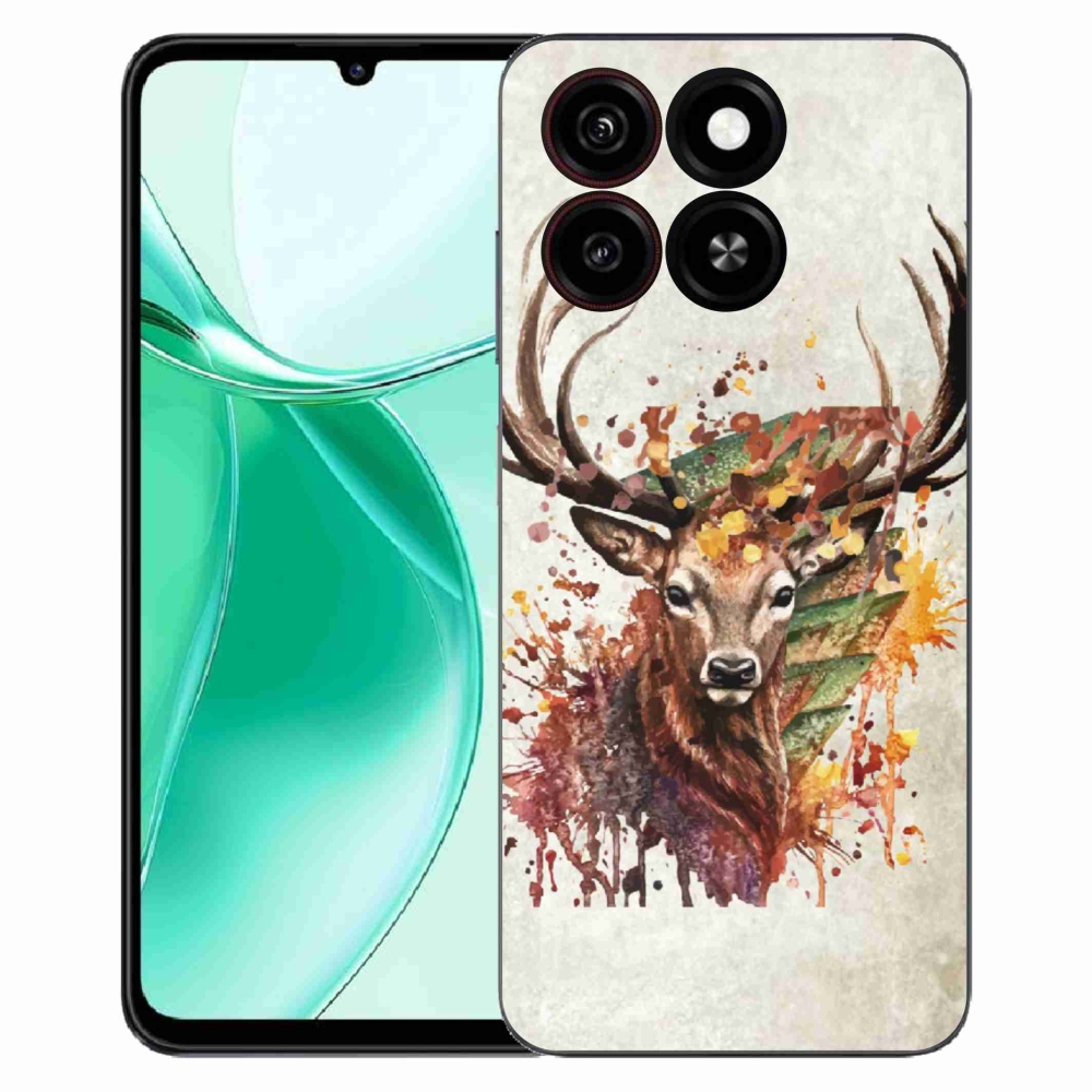 Gélový kryt mmCase na ZTE Blade A35 - jeleň 1