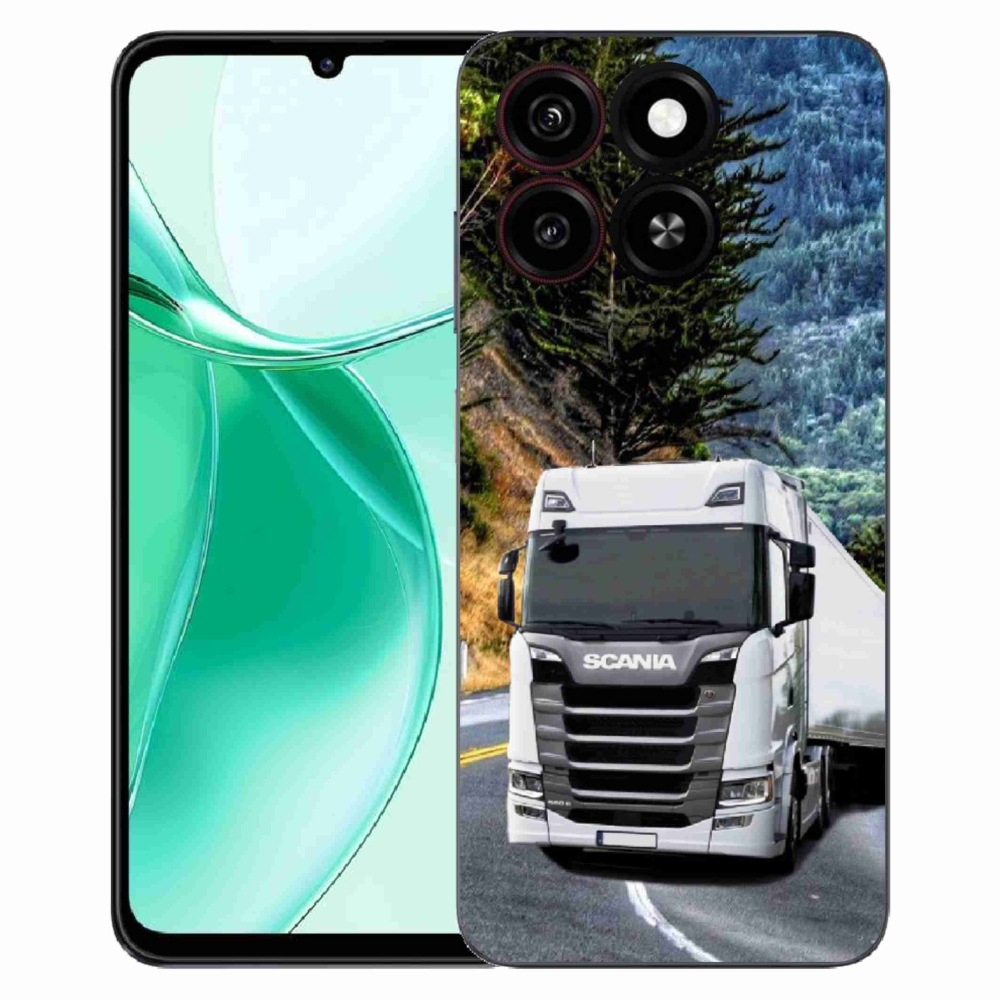 Gélový kryt mmCase na ZTE Blade A35 - kamión 1
